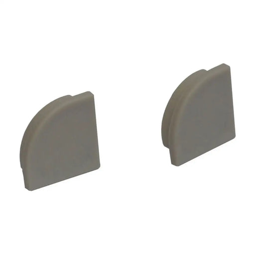 КОМПЛЕКТ ТАПИ ЗА ПРОФИЛ LED ЛЕНТА ОБЪЛ МАТ D-IL