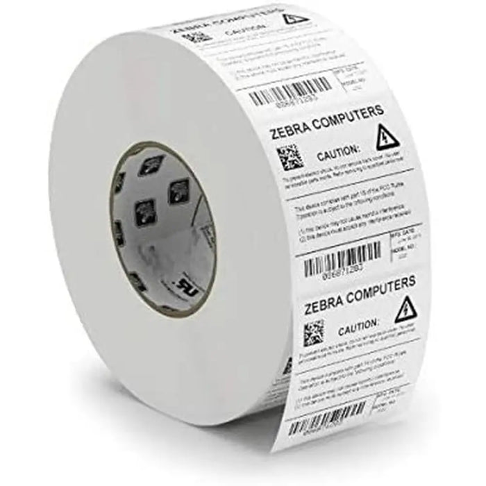 Етикети за принтер Zebra 3012883-T Бял Квадратен 25 Листи