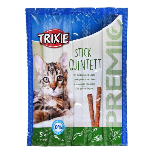 Снаксове Premio Sticks-птиче с черен дроб-суха храна