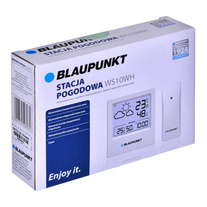 Метеорологична станция с външен сензор Blaupunkt WS10WH