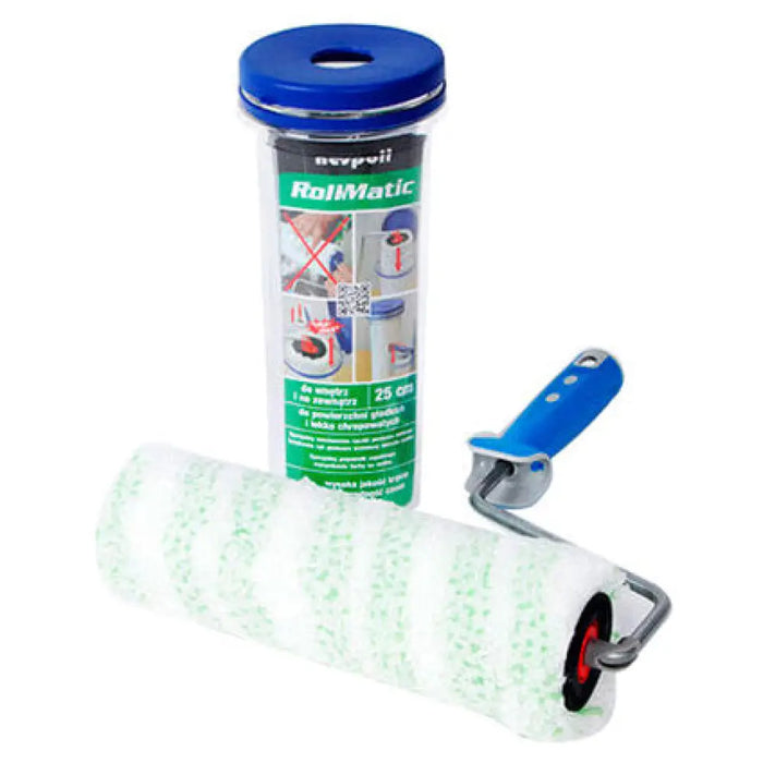 ВАЛЯК ROLLMATIC С ТЕФЛОНОВА ПОВЪРХНОСТ 25 CM/18 MM С КУТИЯ