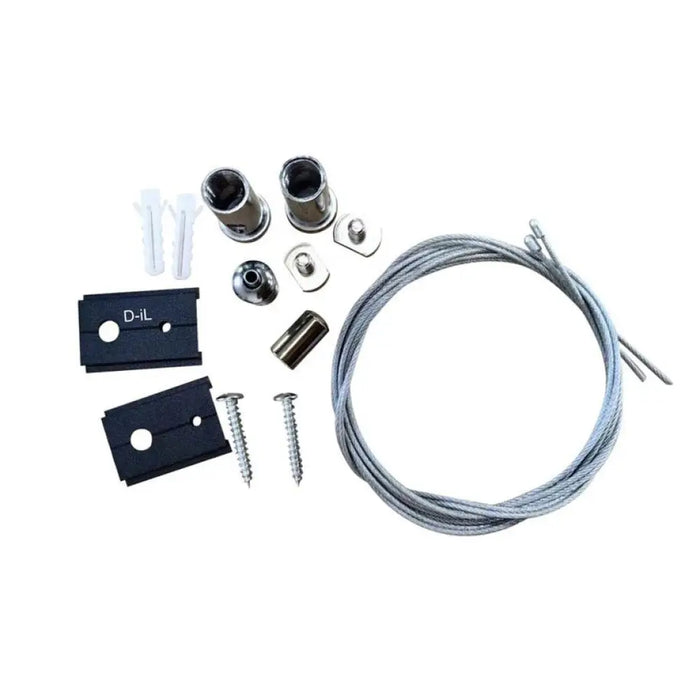 КОМПЛЕКТ ЗА ВИСЯЩ МОНТАЖ ЗА МАГНИТНО- РЕЛСОВ МОНТАЖ D-IL