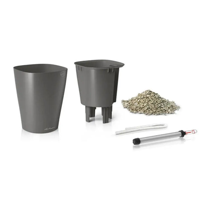 КАШПА 14X14CM С НАПОИТЕЛНА СИСТЕМА LECHUZA DELTINI