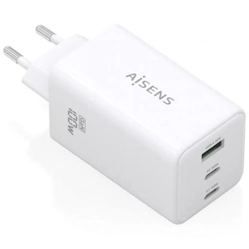 Безжично зарядно Aisens ASCH-100W3P051-W Бял 100 W