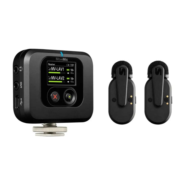 Безжичен приемник за микрофон Shure MV-TWO-KIT-Z6 Стойка