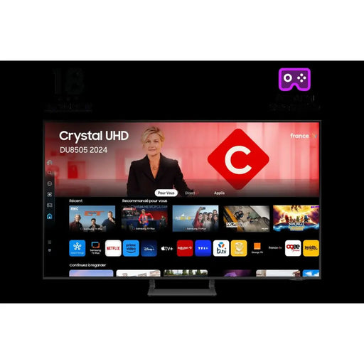 Смарт телевизор Samsung TU75DU8505KXXC 4K Ultra HD LED HDR