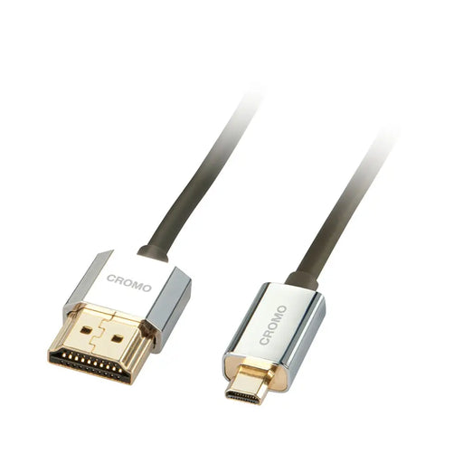 Кабел HDMI към микро HDMI LINDY 41682 2 m Сребрист Черен