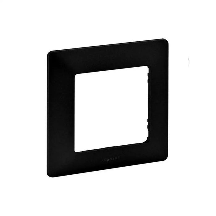 ЕДИНИЧНА РАМКА VALENA LIFE - ЧЕРЕН МАТ