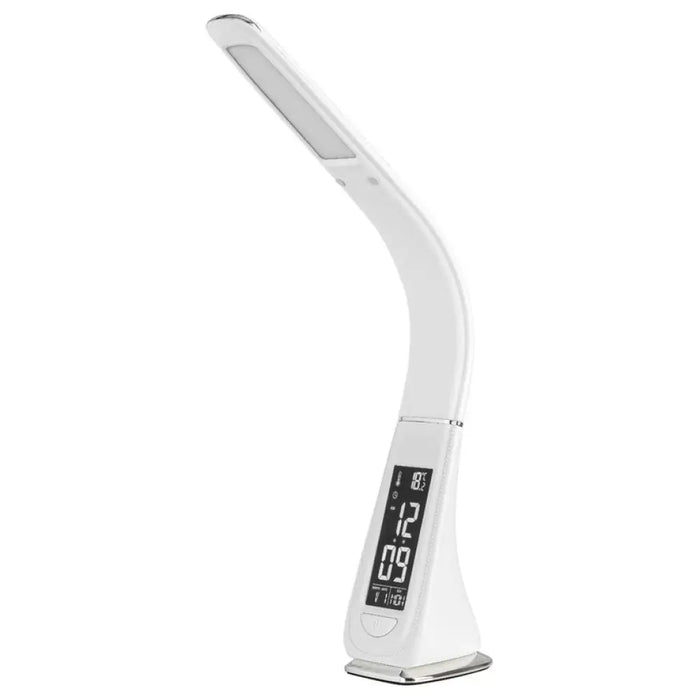 LED НАСТОЛНА ЛАМПА 5W 260 LM ДАТА/ЧАС/ТЕМПЕРАТУРА БЯЛА