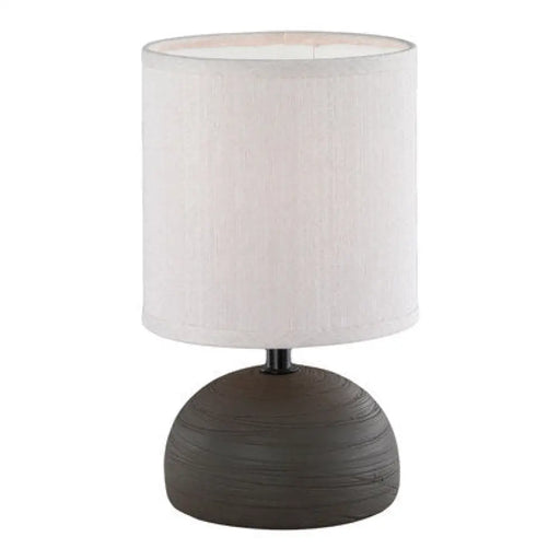 НАСТОЛНА ЛАМПА LUCI КАФЯВА Е14 MAX 40W REALITY