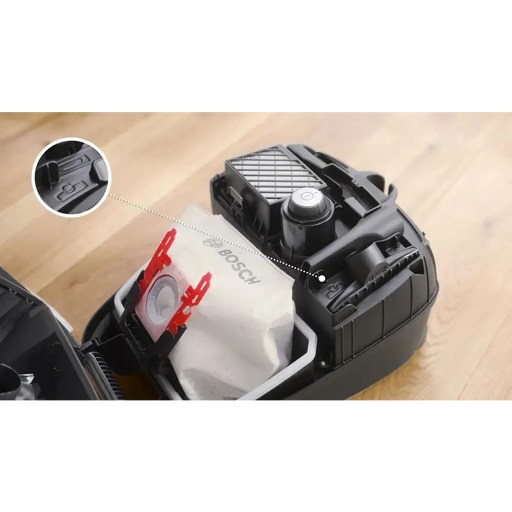Bosch BGB41BA1 SER4 Прахосмукачка с торба Черна 600 W 75 dB