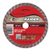 ДИАМАНТЕН ДИСК ЗА РЯЗАНЕ НА НЕМЕТАЛ RAIDER 180x2x22.2
