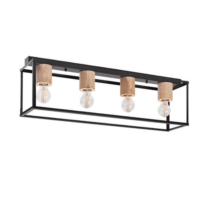 ДЕКОРАТИВНА ЛАМПА ЗА ТАВАН DECOR NAIROBI CEILING BK WD E27