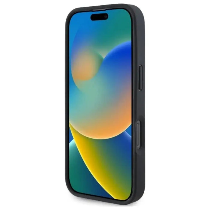 Кожен калъф за iPhone 16 Pro Max със знак BMW Crossing