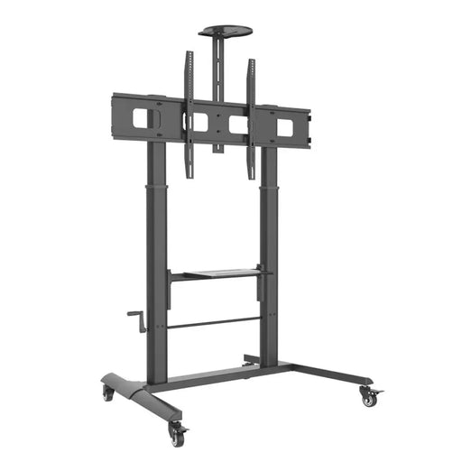 Мултимедийна количка/стойка Techly ICA-TR230 черна с плосък