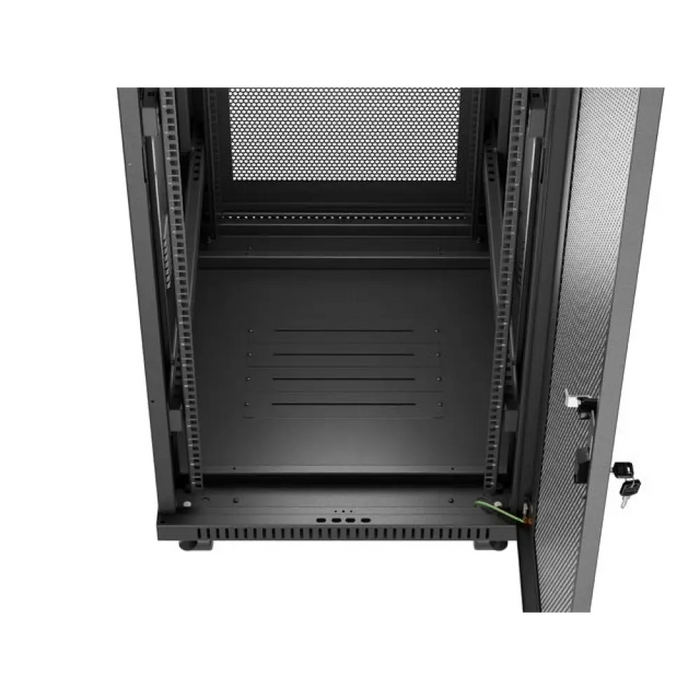 Lanberg стелаж шкаф 19’’ свободно стоящ 32U/600X800 (ПЛОСЪК