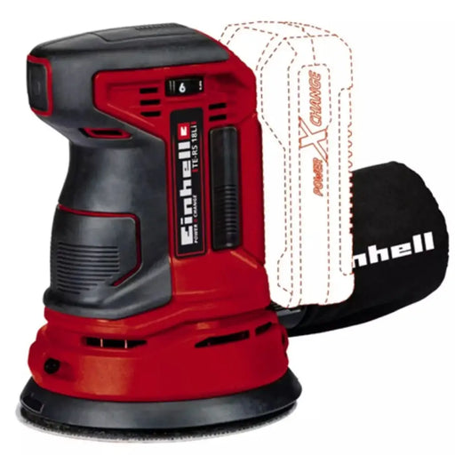 АКУМУЛАТОРЕН ЕКСЦЕНТЪРШЛАЙФ EINHELL TE-RS 18 Li 18 V 125 мм