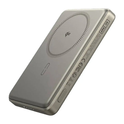 Магнитна преносима батерия ESR Qi2 MagSlim 5000 mAh жълта