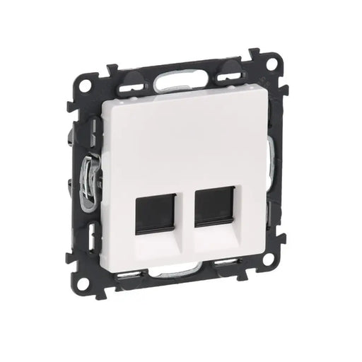 ВГРАДЕН МОНТАЖЕН МОДУЛ 2xRJ45 cat 6 STP VALENA LIFE LEGRAND