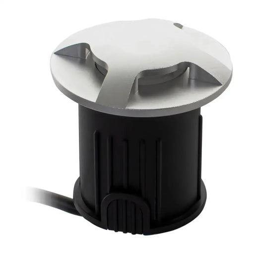 LED ТЯЛО ЗА ВГРАЖДАНЕ В ЗЕМЯ 24V 3W 6000K IP67 Ф60 СРЕБРО