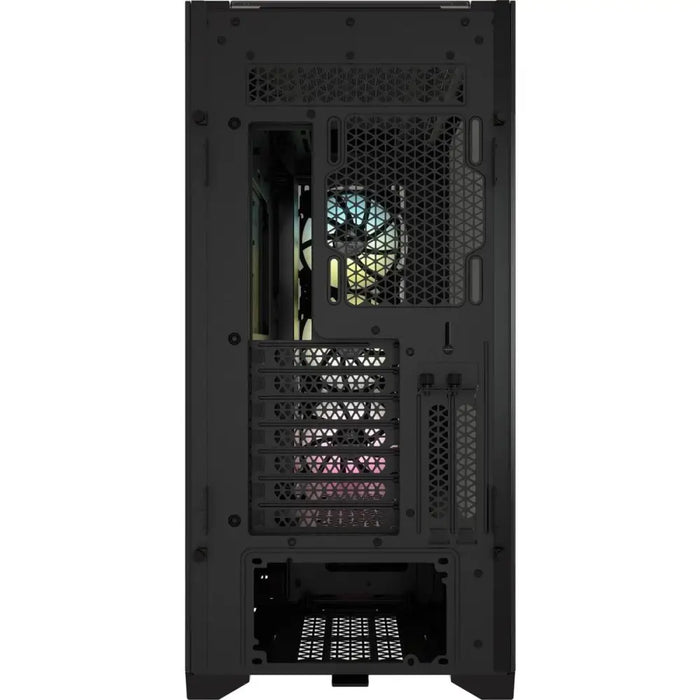 Кутия Corsair iCUE 5000X RGB Mid Tower Tempered Glass Черна
