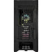 Кутия Corsair iCUE 5000X RGB Mid Tower Tempered Glass Черна