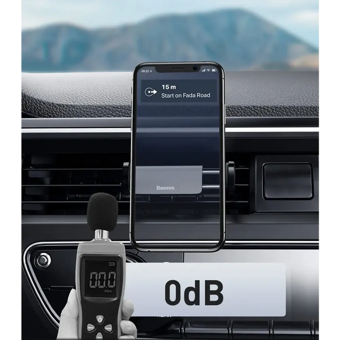 Стойка за автомобил Baseus за вентилационен отвор черна