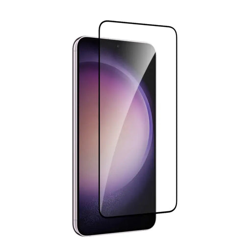 Закалено стъкло Puro Frame с черна рамка за Samsung Galaxy