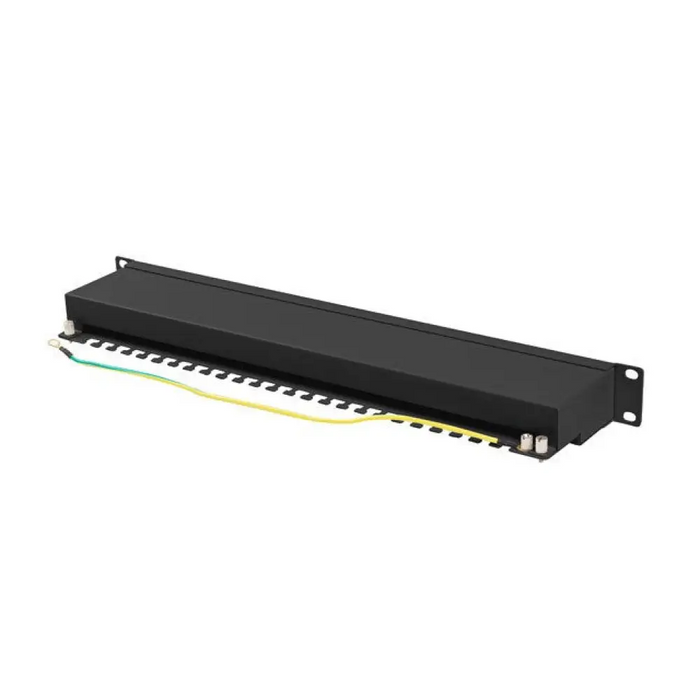 Пач панел Lanberg 24 порта 1U 19’’ CAT.6a ftp с кабелен