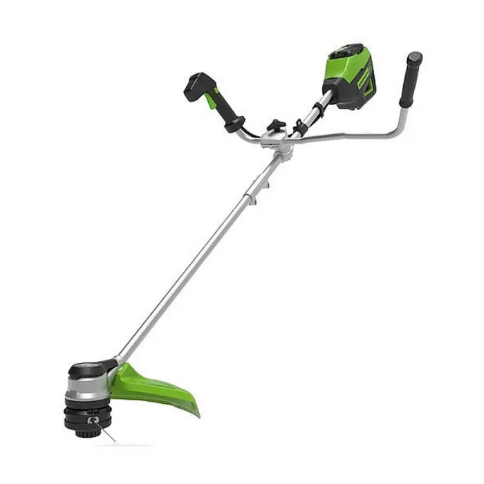 Тример/коса с дръжка за велосипед 60V Greenworks GD60BCB