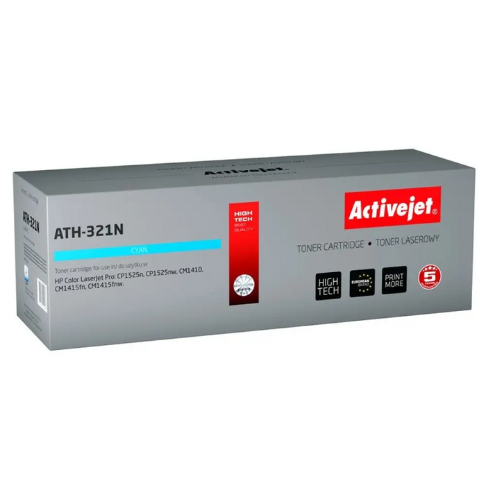 Тонер Activejet ATH-321N (заместител за HP 128A CE321A;