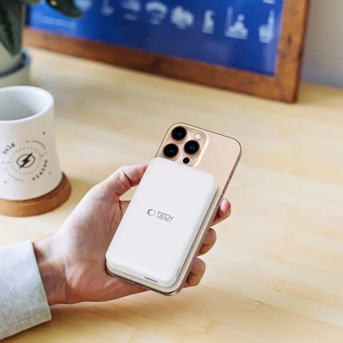 Преносима батерия Powerbank Tech-Protect PB24 LifeMag QI2
