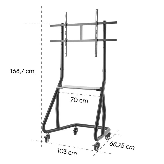 Метална стойка за TV Trolley 254 см (100’’) 220875