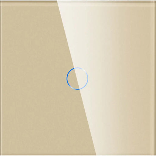 СТЪКЛЕН ПАНЕЛ ЗА ЕДИНИЧЕН КЛЮЧ ЗЛАТО LUXON