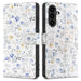 Калъф Tech-Protect Wallet за Samsung Galaxy A56 5G - Бели