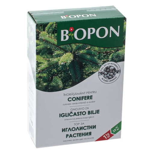 ТВЪРД ТОР ЗА ИГЛОЛИСТНИ РАСТЕНИЯ 1KG BIOPON
