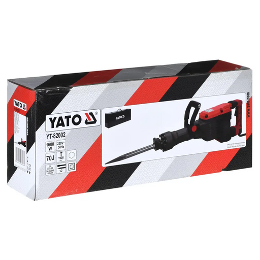 Чук за разбиване Yato YT-82002 Черен Червен 1600 W