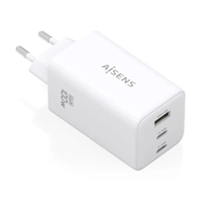 Безжично зарядно Aisens ASCH-100W3P051-W Бял 100 W