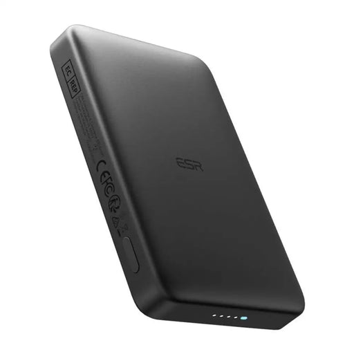 Магнитна преносима батерия ESR Qi2 MagSlim 10000 mAh черна