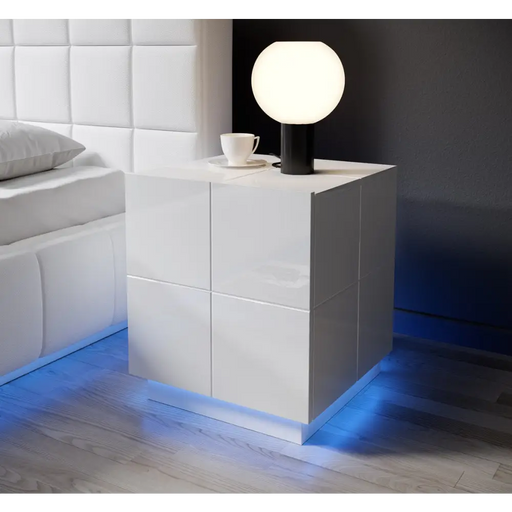 Нощно шкафче Cama REJA светло синьо