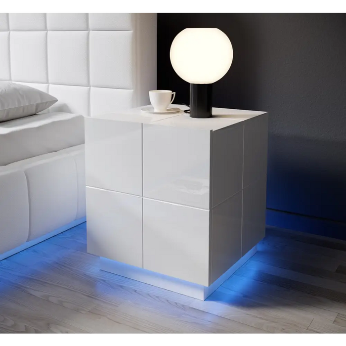 Нощно шкафче Cama REJA светло синьо
