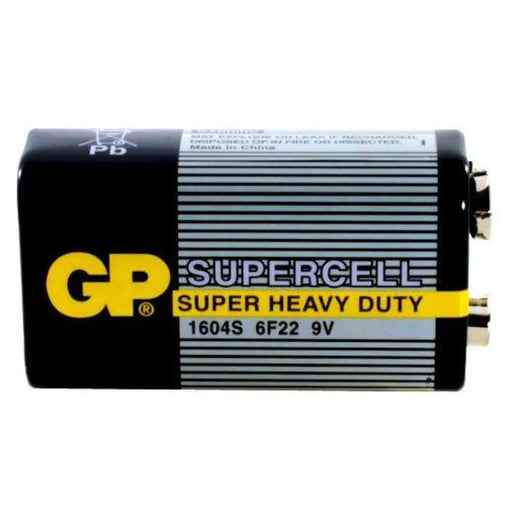 Цинк карбонова батерия GP 6F22 /9V/ Supercell 1604E 1 бр.