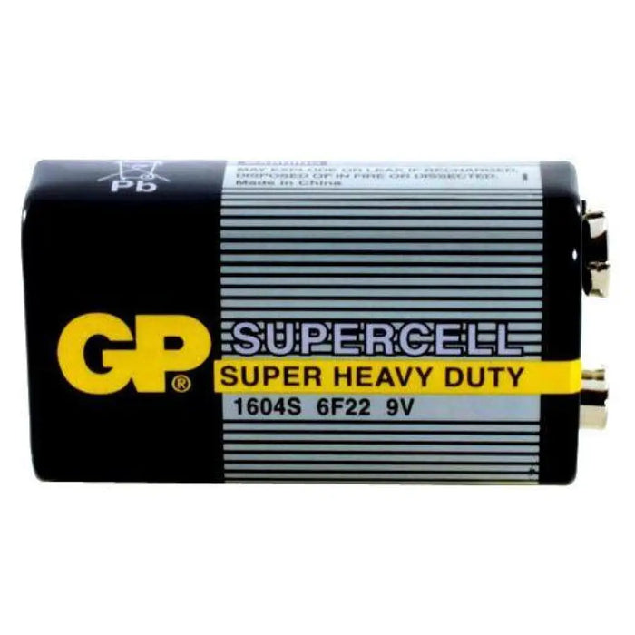 Цинк карбонова батерия GP 6F22 /9V/ Supercell 1604E 1 бр.
