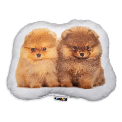 ДЕКОРАТИВНА ВЪЗГЛАВНИЦА DEON КУЧЕ ПОМЕРАНЧЕТА 35Х47 СМ.