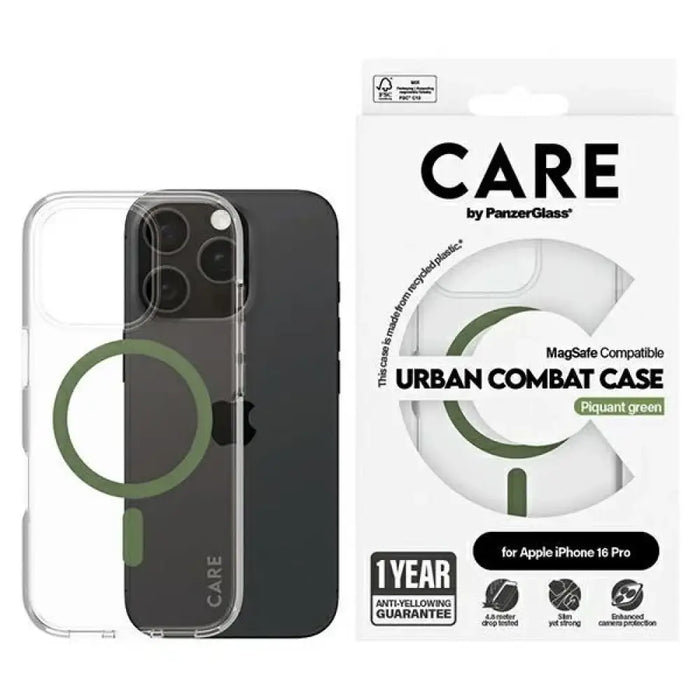 Флагмански калъф CARE by PanzerGlass iPhone 16 Pro 6.3’’