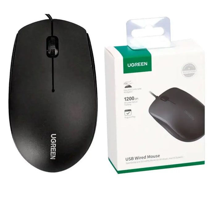 КОМПЮТЪРНА МИШКА С ДЪЛЖИНА НА КАБЕЛА 1.5m MU007 UGREEN