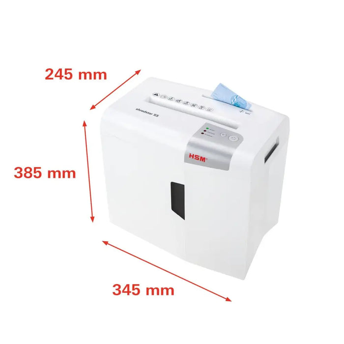 Шредер за документи HSM shredstar X5 4,5 x 30 мм + отделен