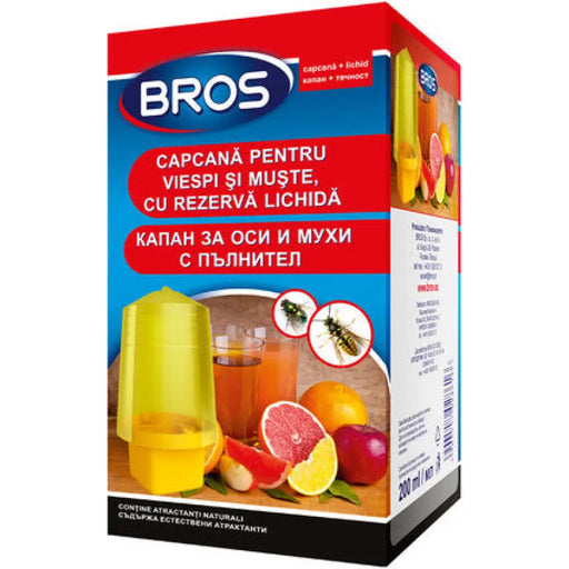 КАПАН ЗА ОСИ И МУХИ С ТЕЧЕН ПЪЛНИТЕЛ BROS