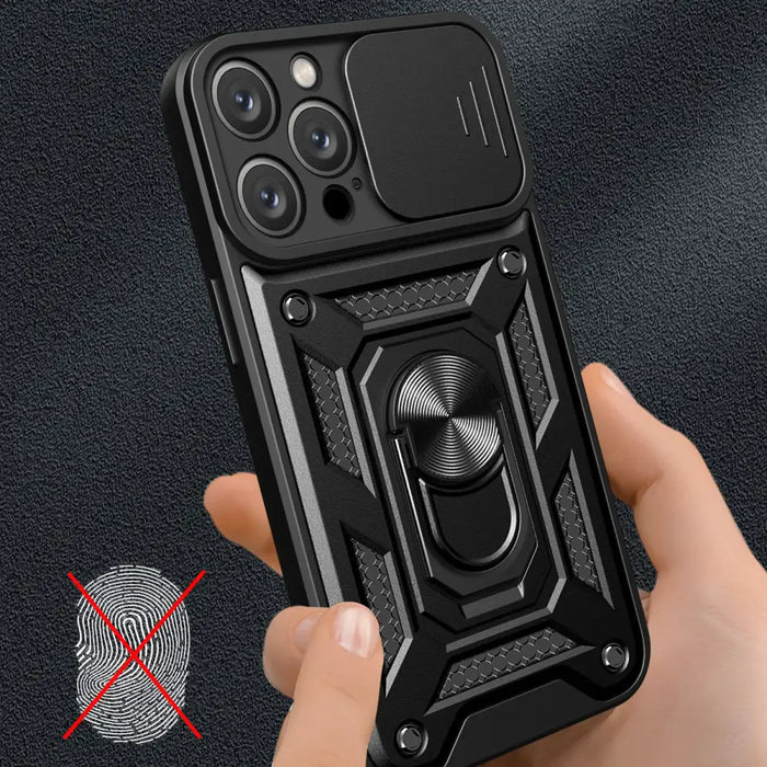 Брониран калъф Hybrid Armor Camshield iPhone 16 Pro Max