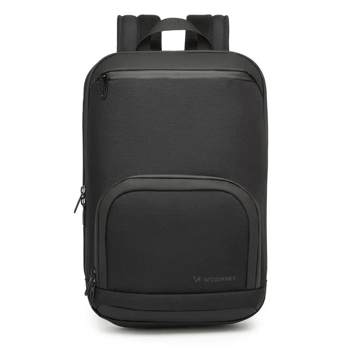 Премиум водоустойчива раница за лаптоп Wozinsky - черна